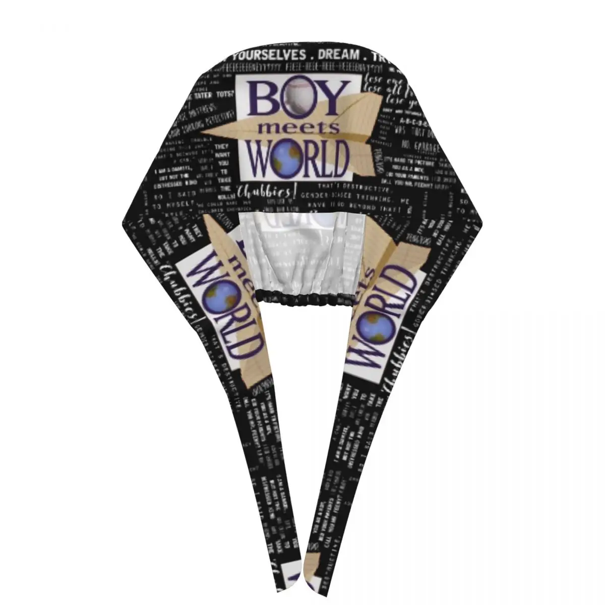 Мальчик встречает всемирные записываемые цитаты, скраб-шляпа, рабочая хирургическая шапочка для врача, мужские и женские регулируемые шапочки для кормления для стоматолога