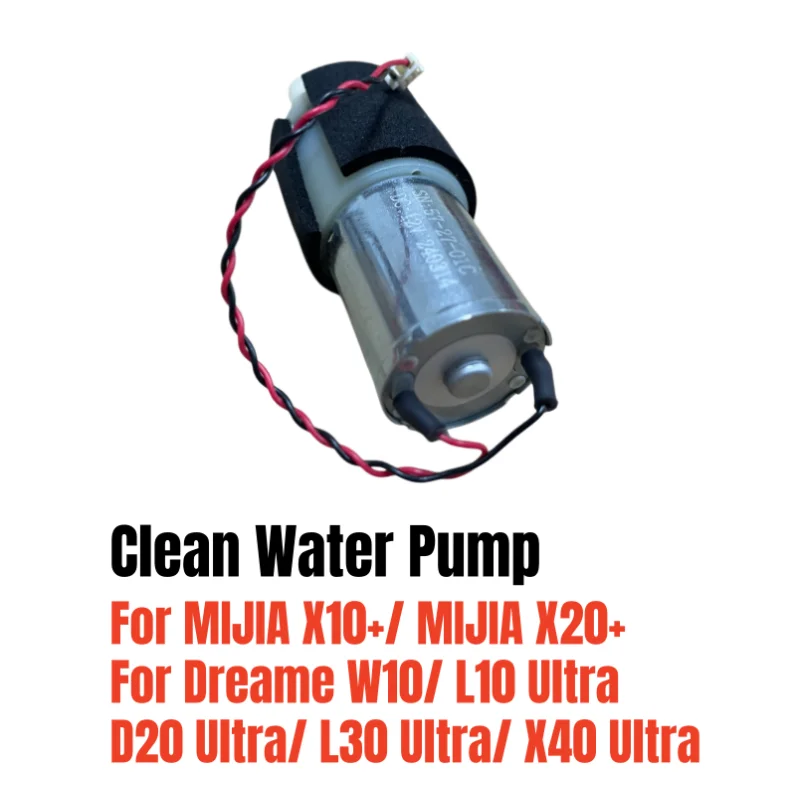 Original Clean Water Pump For Dreame W10/ L10 Ultra/ D20 Ultra/ L30 Ultra/ X40 Ultra Vacuum Cleaner Empty Wash Fill Dock Parts