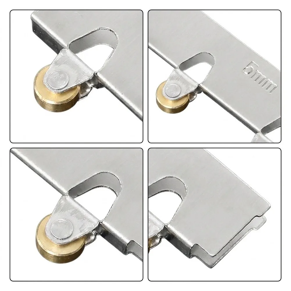 For Smooth Operating Sliding Door Rollers with SUS 201 Housing and Precision Brass Wheels for Frameless Glass Applications