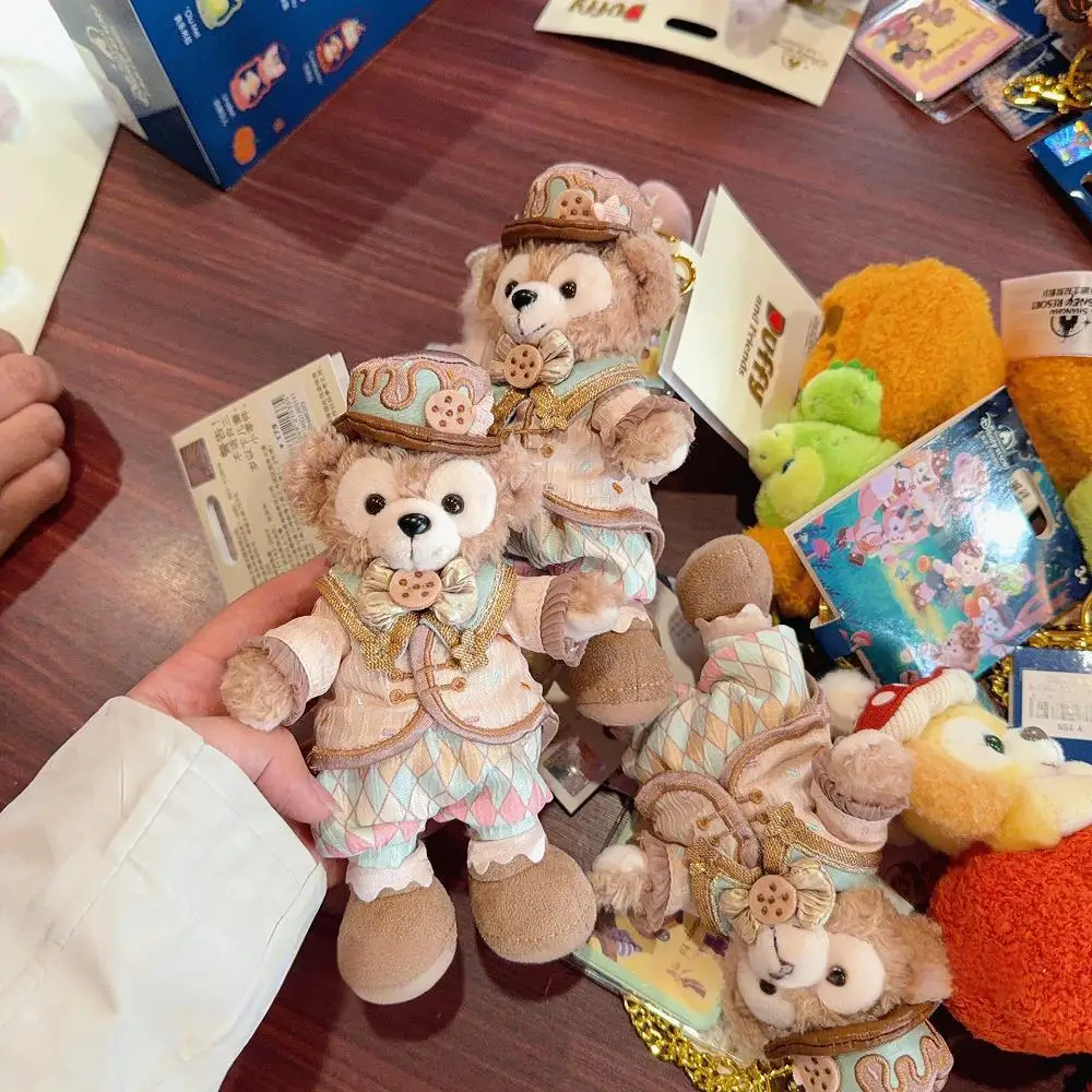 Disneyland 2025 Celebration Limited Edition Duffy Plush Keychain with Shoulder-Sitting Plush Figure as a Festival Souvenir/Gift view 3
