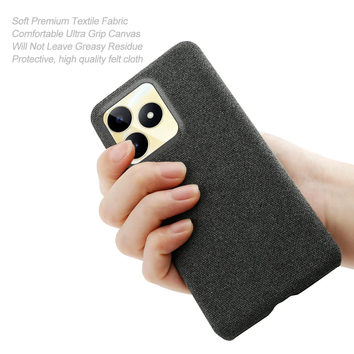 For OPPO Realme Narzo N53 C53 C51 Case Luxury Fabric Antiskid Cover For Realme C53 C51 Narzo N53 6.74