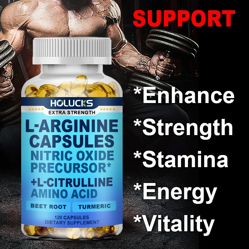 Cápsulas de L-Arginina com L-C - Pre Workout Supplement avaliação e preço