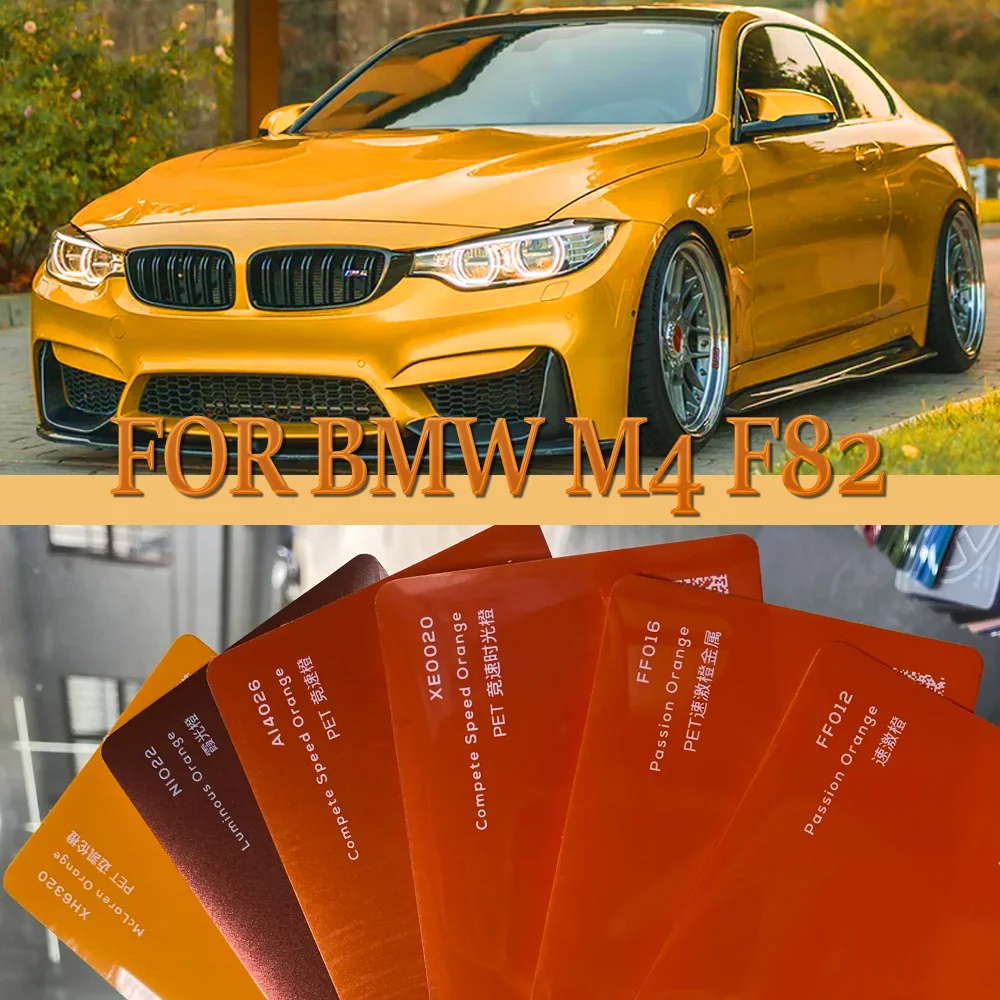 

For BMW M4 F82 2015-2020 TPU Paint Protection Film Anti-scratch Car Body Clear Bra Pre-cut PPF Resistant Invisible Repairable