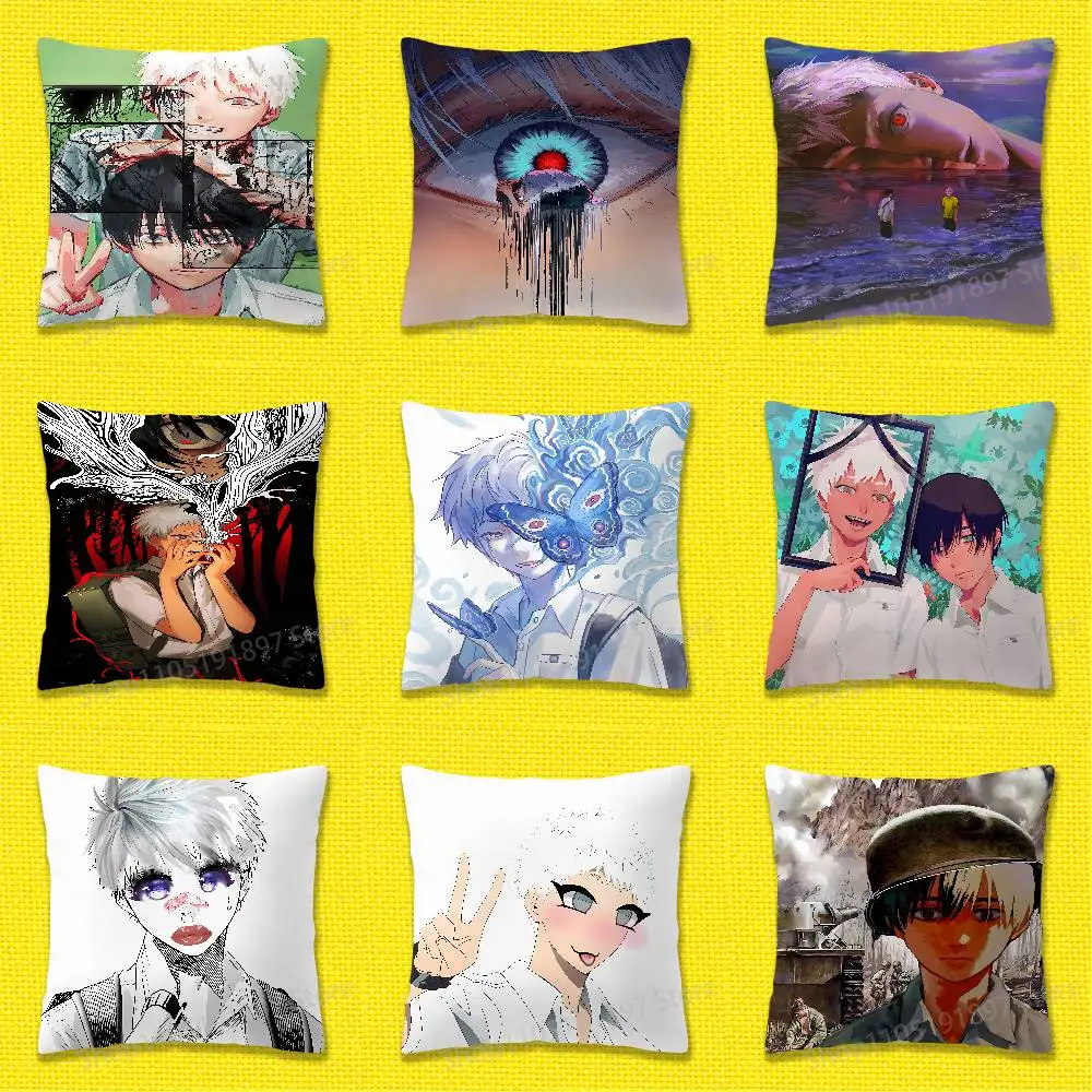 

Y-Yoshiki The Summer H-Hikaru Died Throw Pillow Case For 50x50cm 30x30cm 55x55cm 45x45cm 40x40cm Square Bed Pillowcase Cover