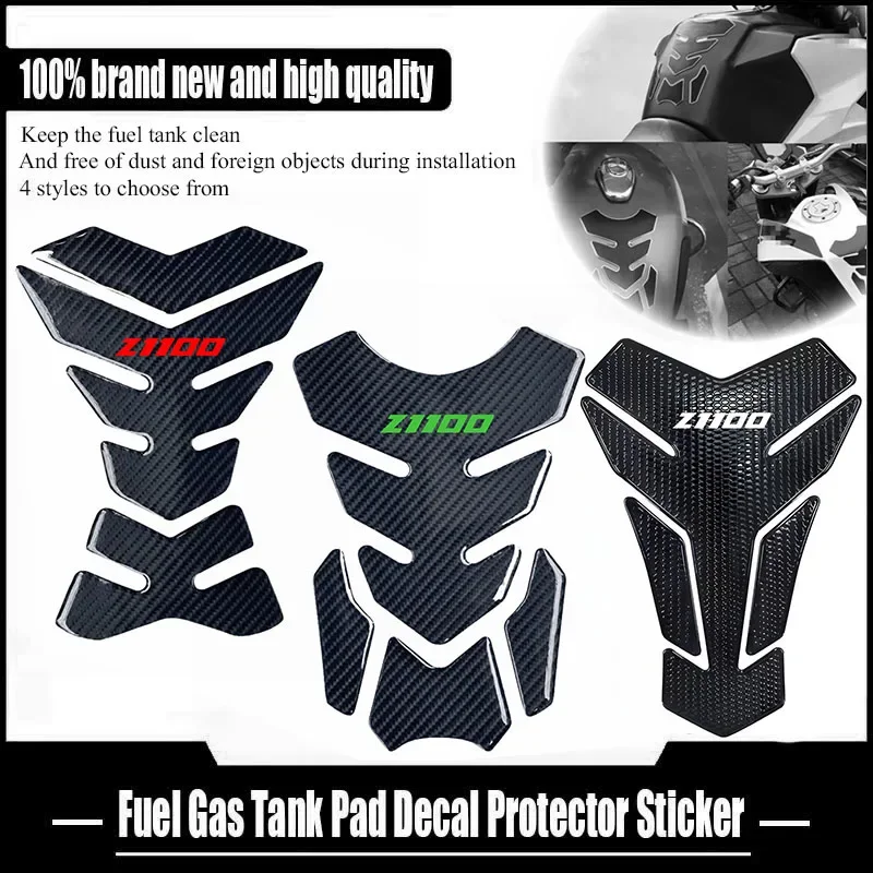 

For Z1100 Z 1100 2025 2026 Sticker Motorcycle Fuel Tank Pad Protector Stickers Decals