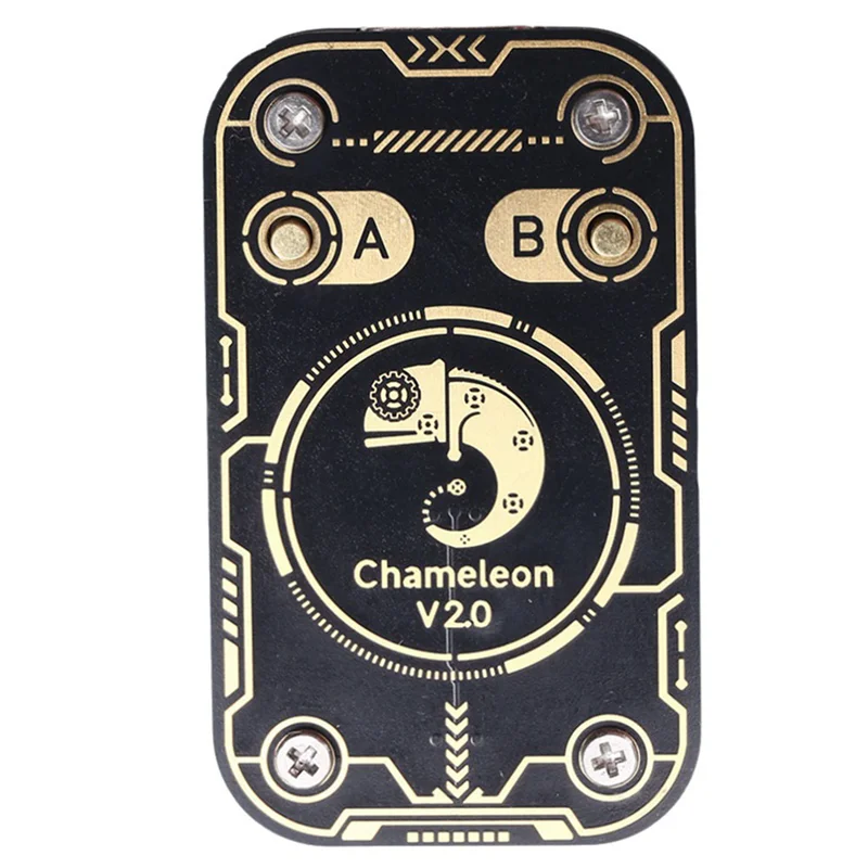 ABSQ-Chameleon Ultra V2.0 RFID Lettore di chip intelligente Emulatore di smart card + 5200 Portachiavi 125Khz 13,56Mhz Decodifica scheda Duplicatore NFC
