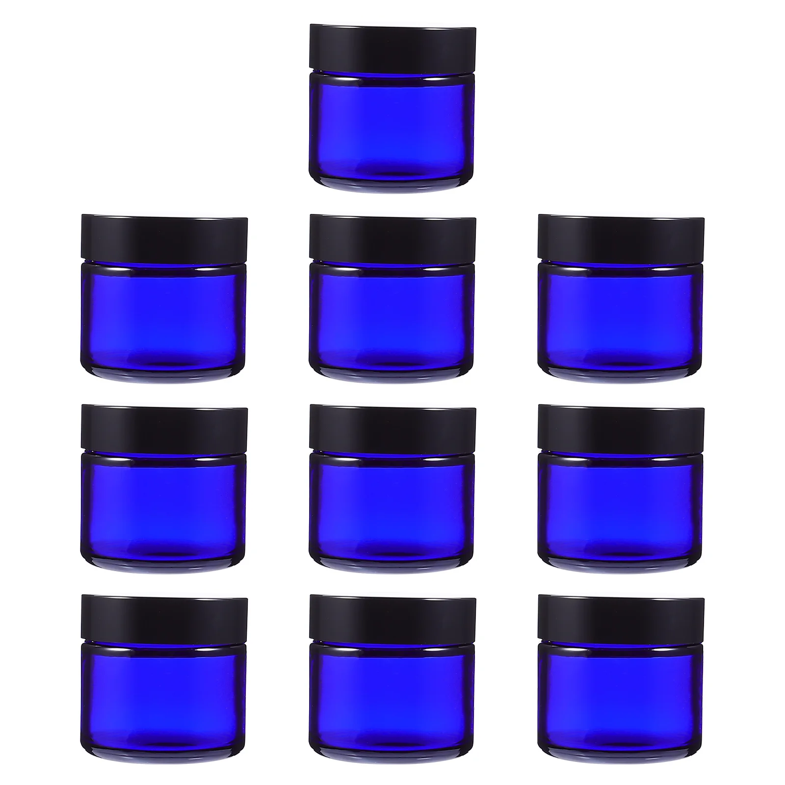 

10Pcs DIY Tins Aromatherapy Scented Jars Storage Containers Beautiful Artistic Home Decor Good Mood Jar