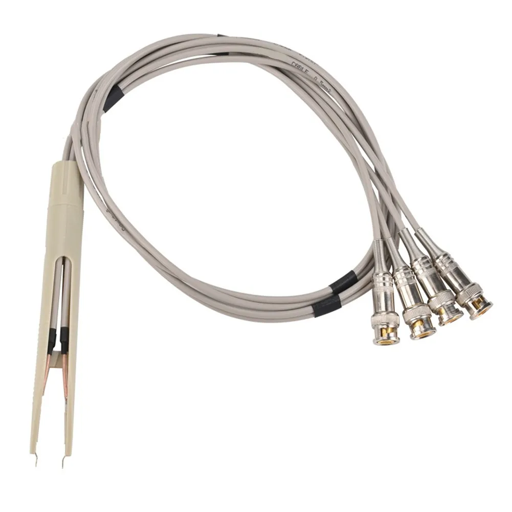 

SMD Jumper Test Clip Clip LCR Test Leads Bridge Capacitance Inductance Meter For Electronics Professionals