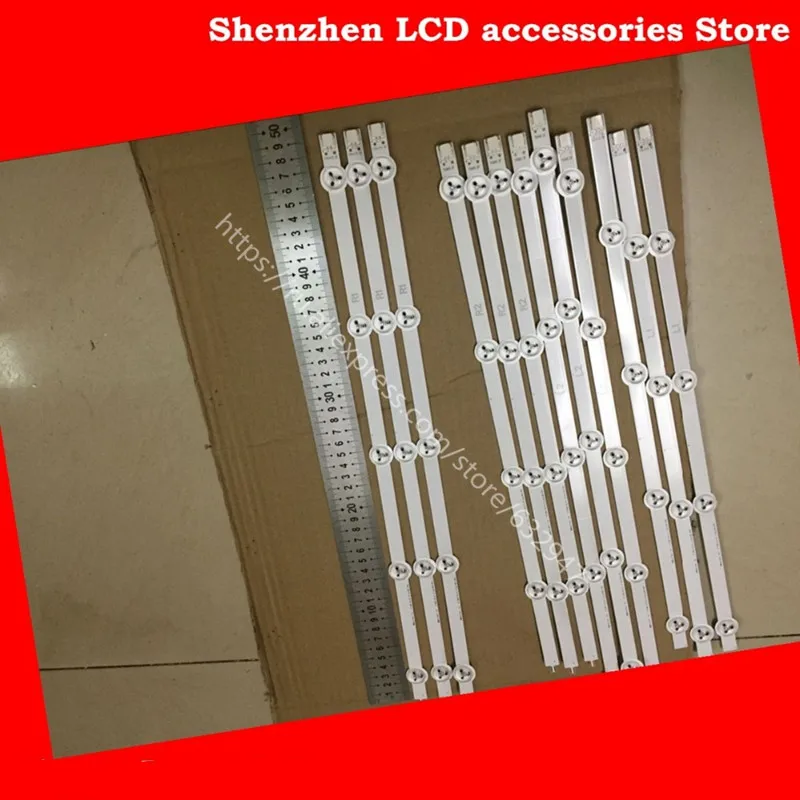 100% Mới Cho LG 47 Inch LG 47LN575V 47 "R1 + L1 = 94 Cm R2 + L2 = 94 Cm R1 + L1 = 6 Và R2 + L2 = 6 Chiếc 1 Bộ = 12 Chiếc