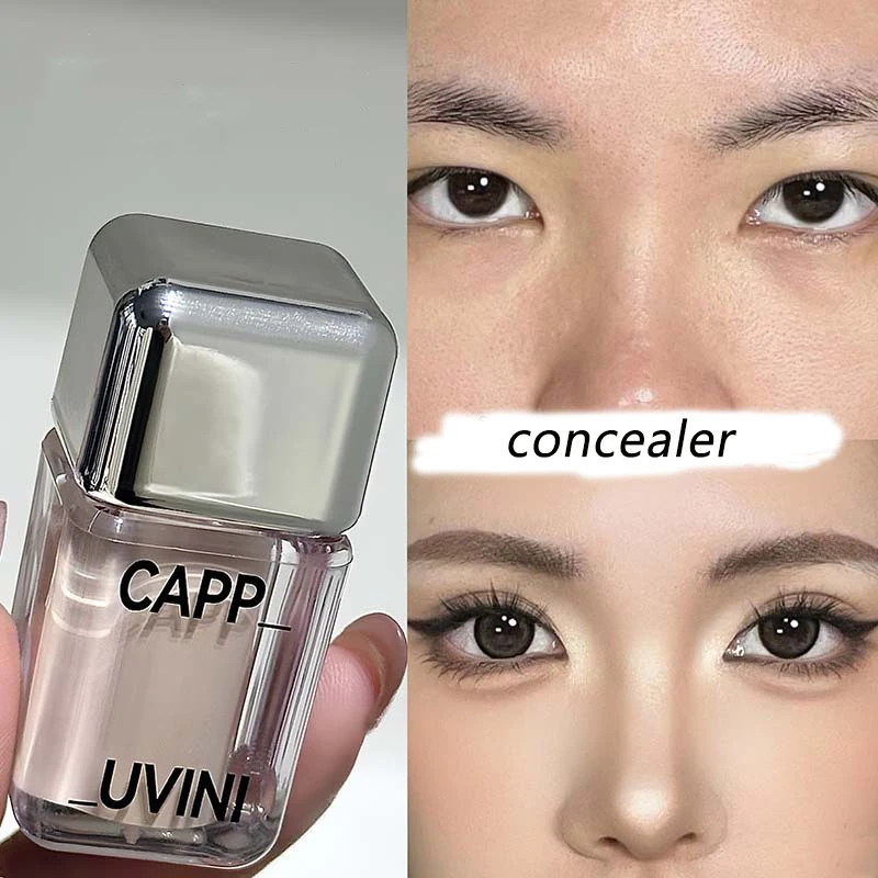 ماكياج كونتور كونسيلر أبيض يضيء تغطية عالية لحب الشباب والهالات السوداء السائل خافي عيوب الوجه عصا مكياج كوري #4