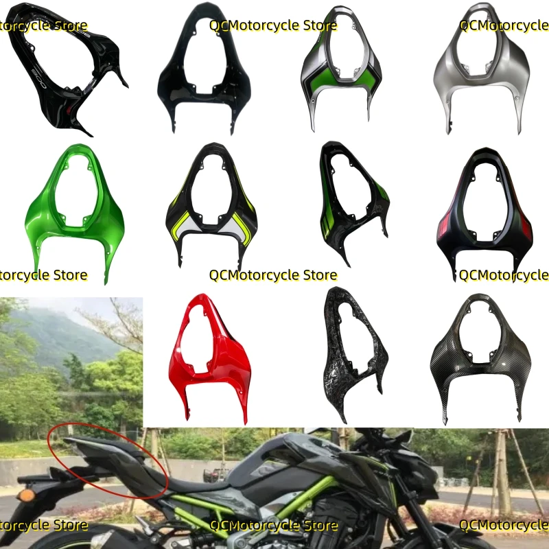 

Rear Seat Side Plate Trim Panel Tail Cover Ducktail Fairing Fit For Kawasaki Z 900 Z900 2017 2018 2019 2020 2021 2022 2023-2024