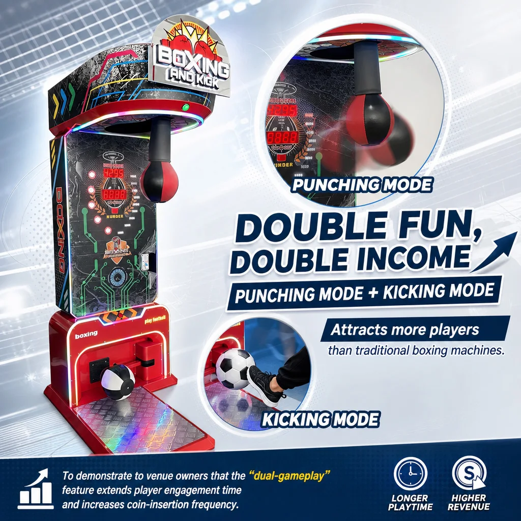 ماكينة ألعاب محاكاة الملاكمة و - مراجعة Arcade Machine Profit وسعره