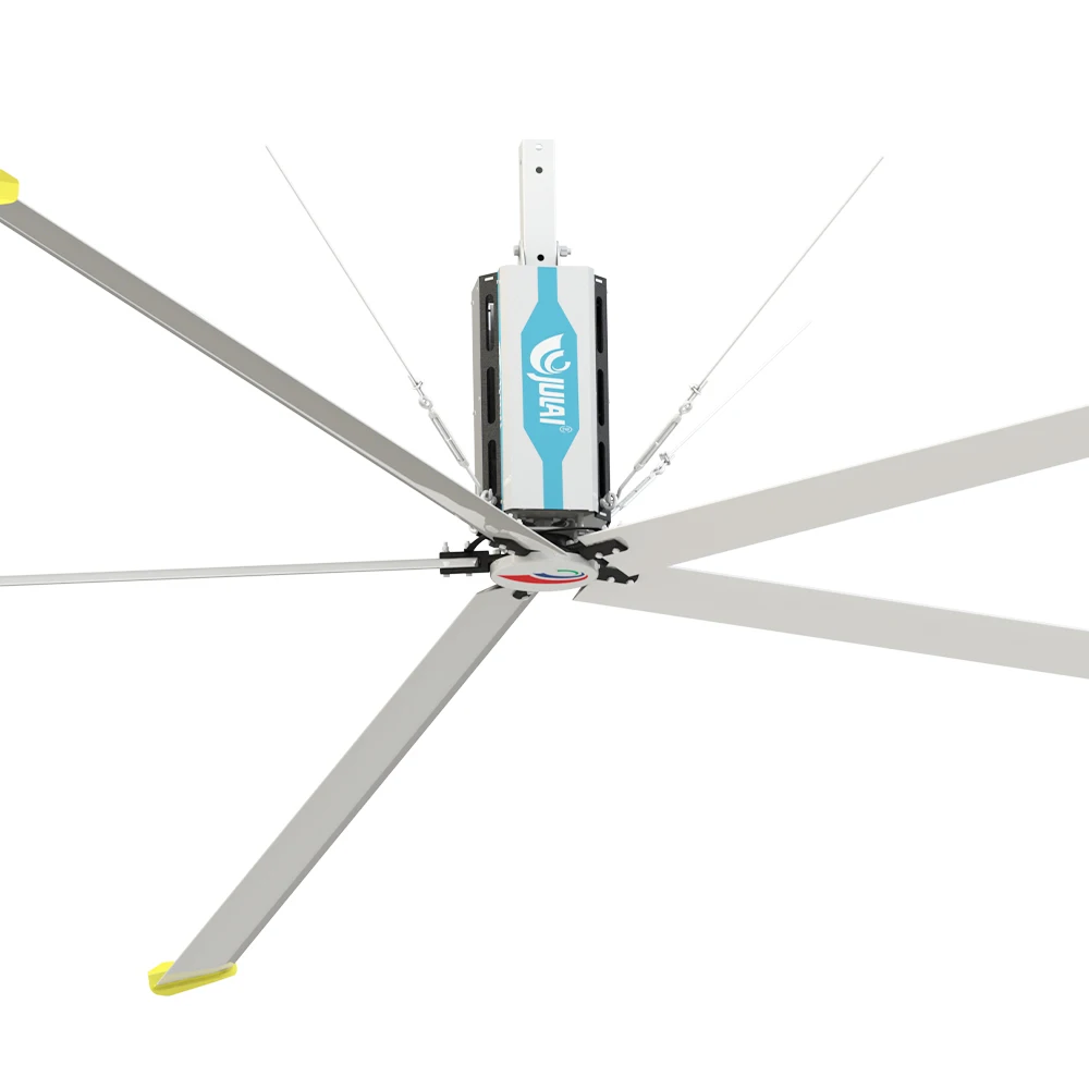 Julai Hot Sale 6.1m/20ft Industrial Ceiling Fan, Cooling Fan Industrial Hvls For Farm Church Warehouse Workshop Gym