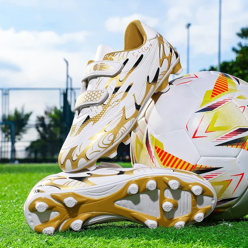 Neue Männer Kinder Fußball Stiefel Ultraleicht Jungen Professionelle Fußball Schuhe Stollen Nicht-Slip Spiel Gras Training Schuhe Drop Verschiffen – Detail 16