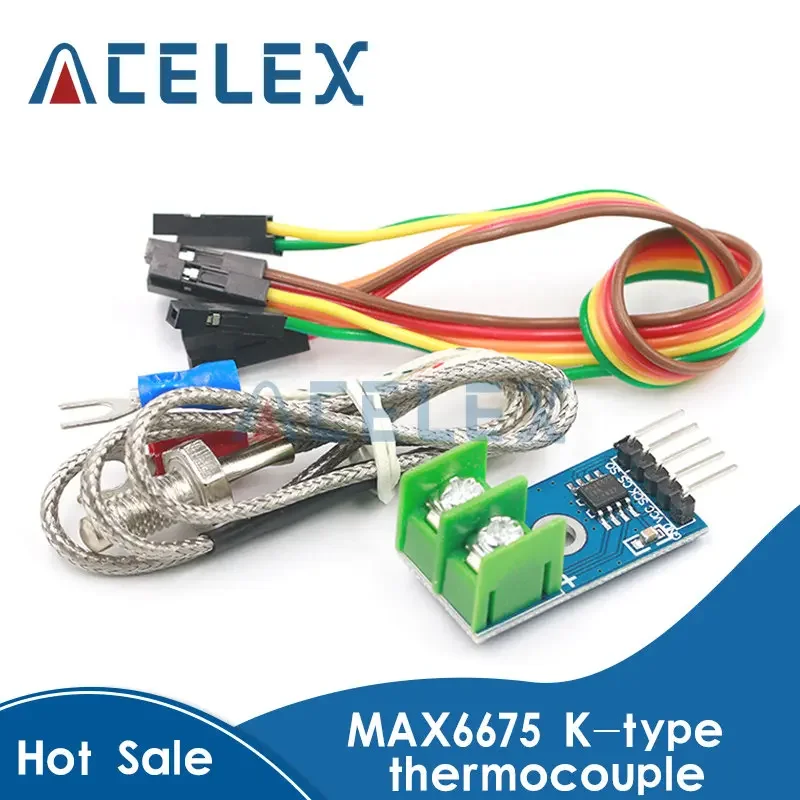 MAX6675 Module + K Type Thermocouple Thermocouple Senso Temperature Degrees Module for arduino