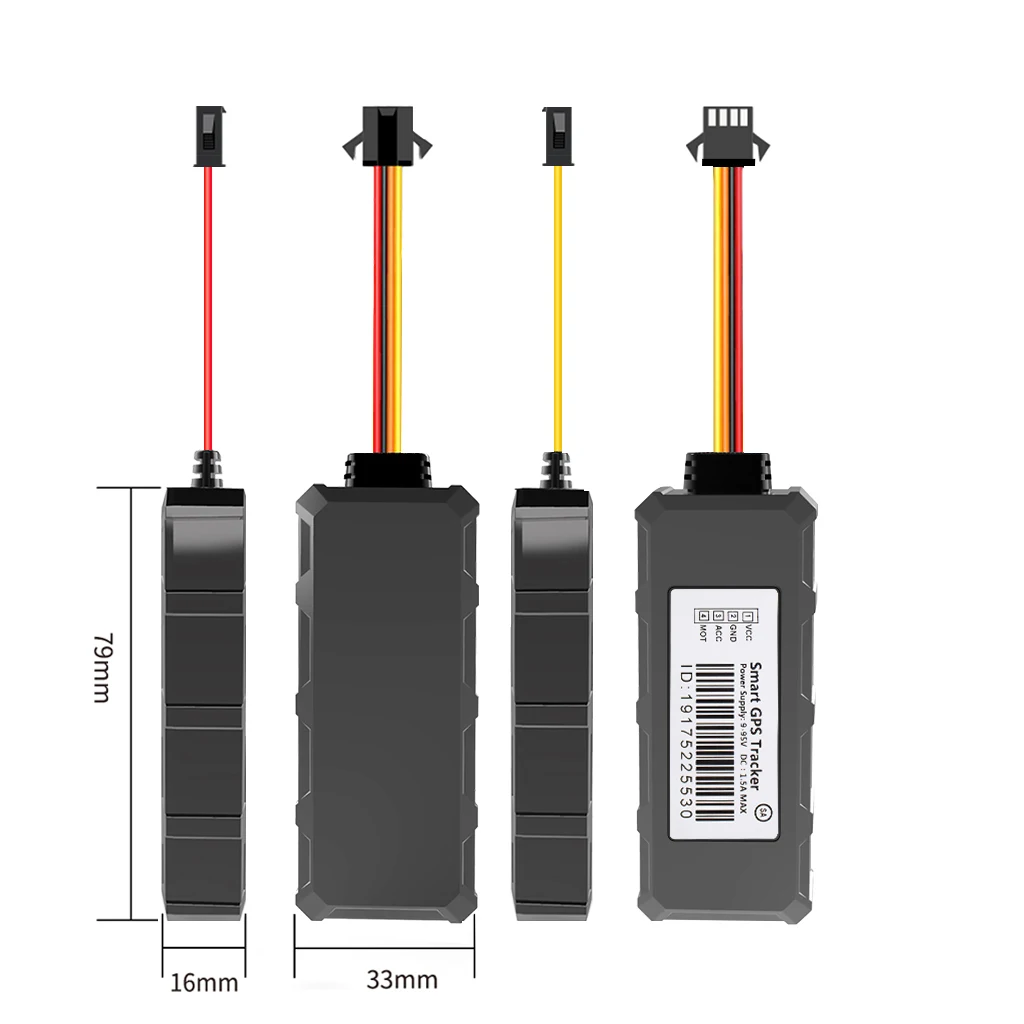 دراجة نارية 4G GPS المقتفي 2025 4G GPS المقتفي سيارة 9-95 فولت قطع النفط المقتفي السيارات GPS GSM محدد جهاز تعقب صدمة إنذار