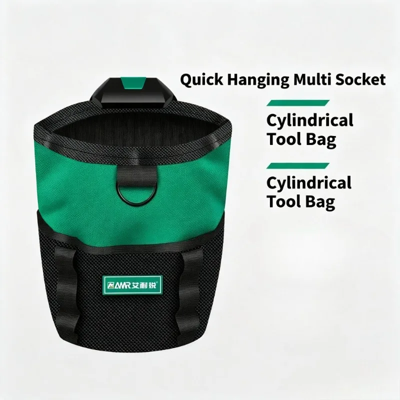 AMR Garden Kit Oxford Cloth Bucket Kit Bucket Kit Little Electrician Tools Bag Waist Pouch Belt with Buckle Tighten Tool Bag
