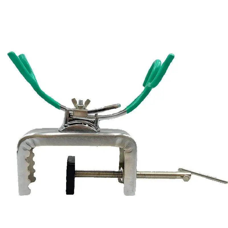 Multi-function Clamp Bridge Fishing Bracket Universal Adjustable Rafting Bracket Railing Metal Fishing Rod Holder Y700