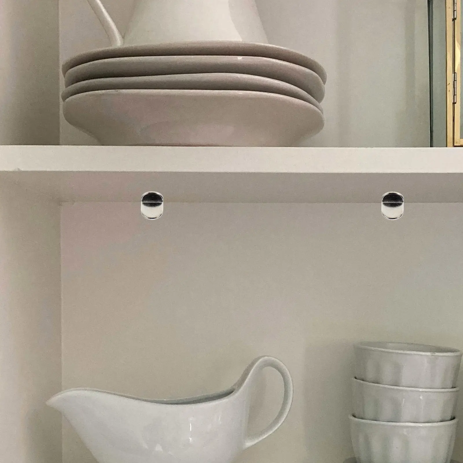 30Pcs Cabinet Shelf Support Pegs Alloy Stable Glass Shelf Clips Adjustable Brackets for Kitchen Wardrobe Bookshelf