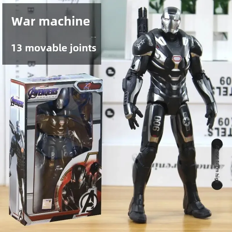 New Marvel Series War Machine Thanos Thor Children's Cute Fashion Simple Personalized Creative Anime Toy Collection Figure Gift