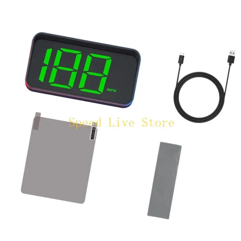 547C Vehicle Head Up Display HUD Projector Displays Accurate Speed Water Temp And RPM