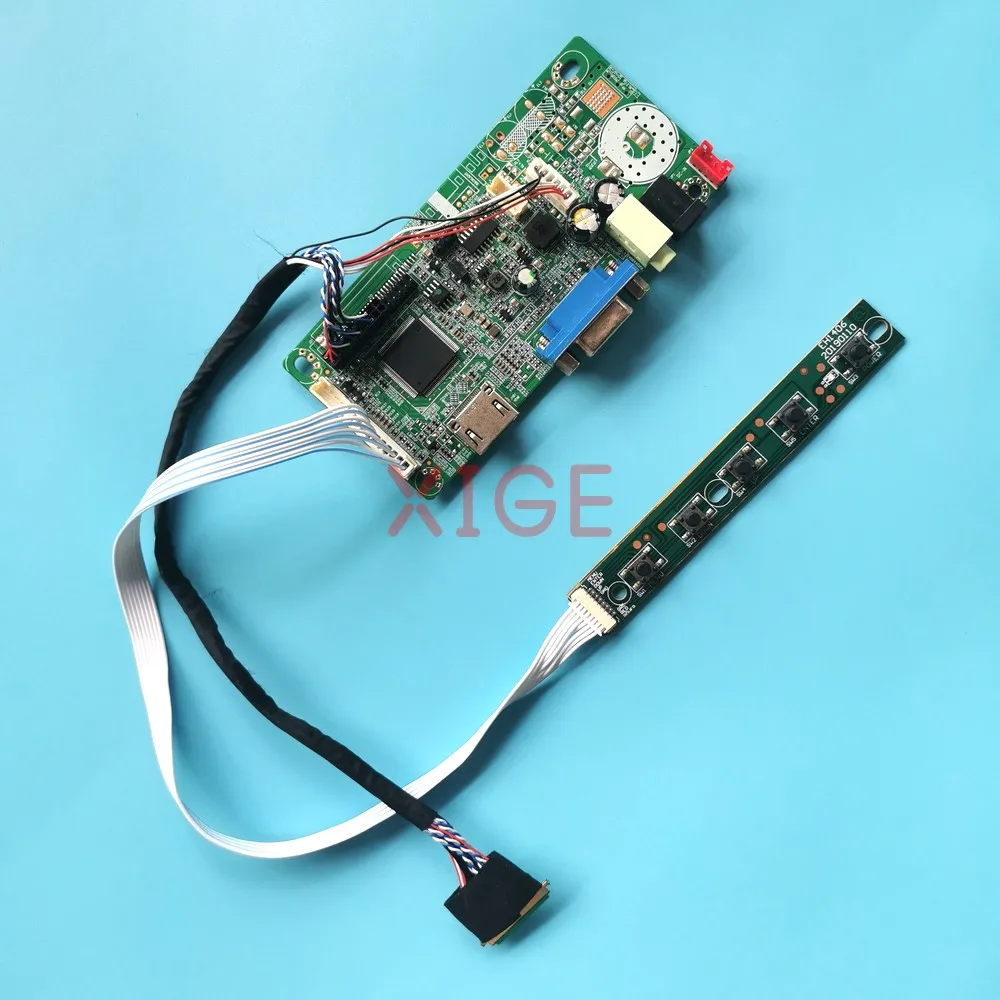 

58C Controller Driver Board For B121EW09 V.0 B121EW09 V.1 1280x800 40-Pin LVDS HDMI-Compatible 12.1" VGA Laptop Screen Kit DIY