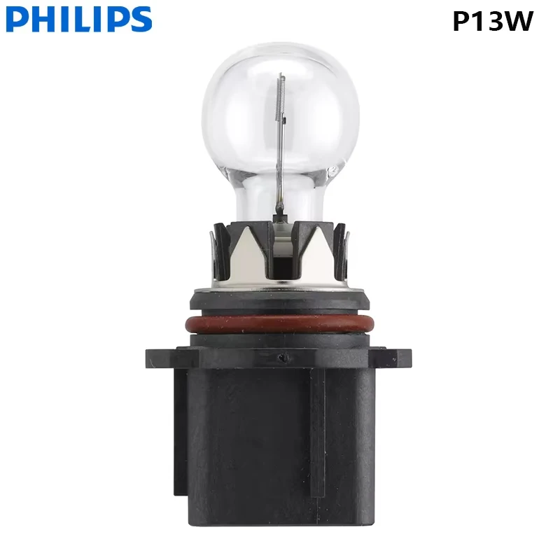 Philips Original HiPerVision P13W 12277 Автомобильные галогенные дневные ходовые огни 12 В 13 Вт PG18.5d-1 Стандартная автоматическая лампа DRL ECE 12277C1, 1X