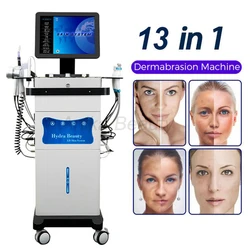 13 In 1 Water Hydro Aqua Peeling Anti Aging Massage Facial Oxygen BIO Photon Lift Hydra Jet Peel Facial Wrinkle Removal Machine