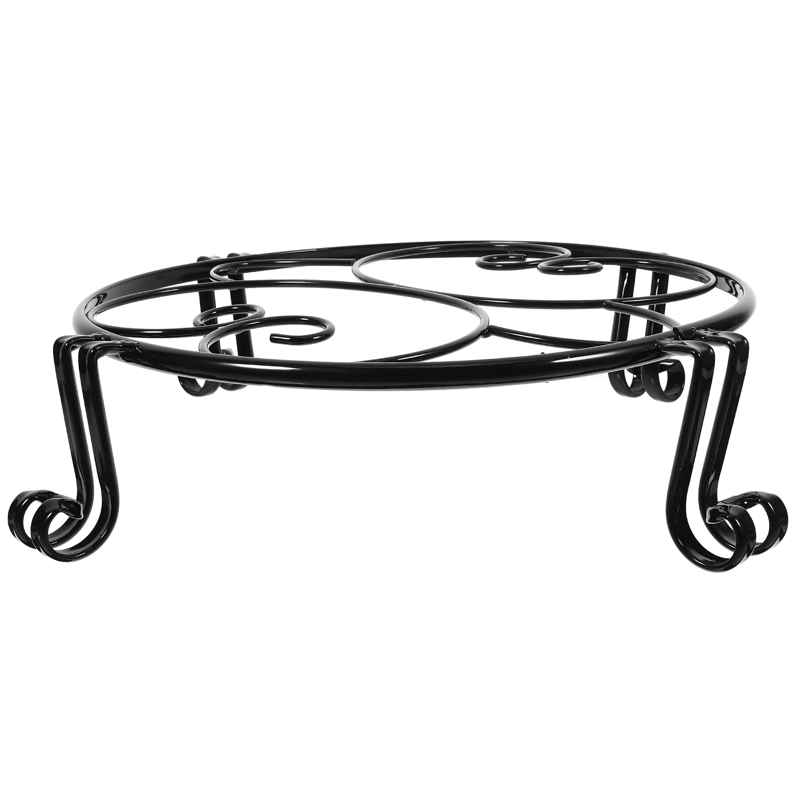 

Flower Pot Stand Indoor Plant Trellis for Potted Plants Farmhouse Stands Shelf Single Layer Metal