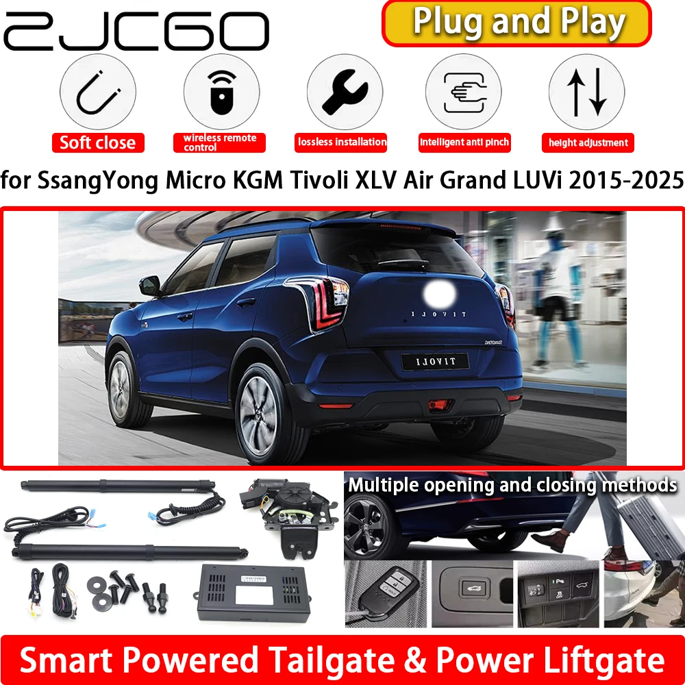 for SsangYong Micro KGM Tivoli XLV Air Grand LUVi 2015-2025 Automatic Electric Powered Tailgate Power Liftgate Tail Gate Lift