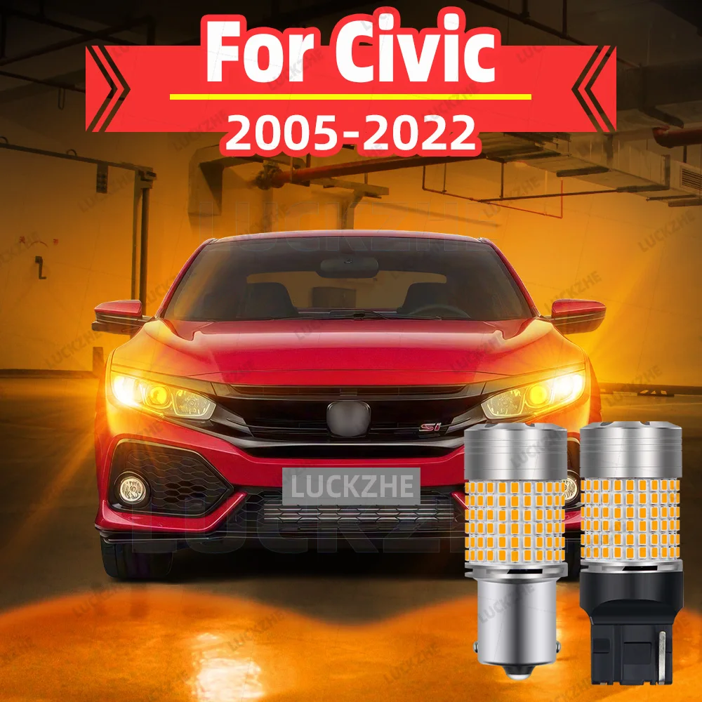 

Светодиодные указатели поворота для Honda Civic 8th 9th 10th Gen 1/2/3 2005-2022 2013 2014 2015 2016 2017 2018 2019 Поворотная сигнальная лампа