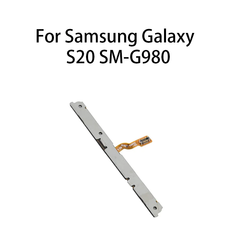orig Power ON OFF Mute Switch Control Key Volume Button Flex Cable For Samsung Galaxy S20 SM-G980