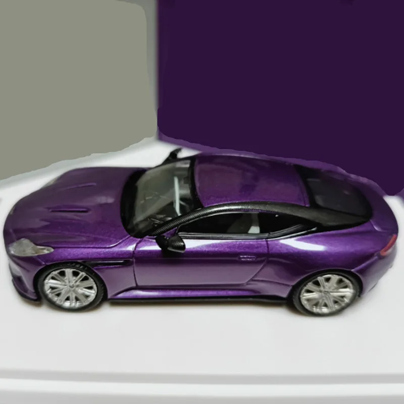 Diecast 1:64 Scale DB12 Coupe Model Alloy Car Finished Product Simulation Series Toy Automobile Souvenirs Collection Gift