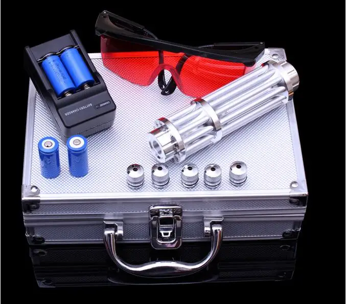 

NEW Laser Light Pointers 450nm blue 445nm 50000m Focusable Burn Match Hunting Accessories Cat Toy Lazer Torch No battery