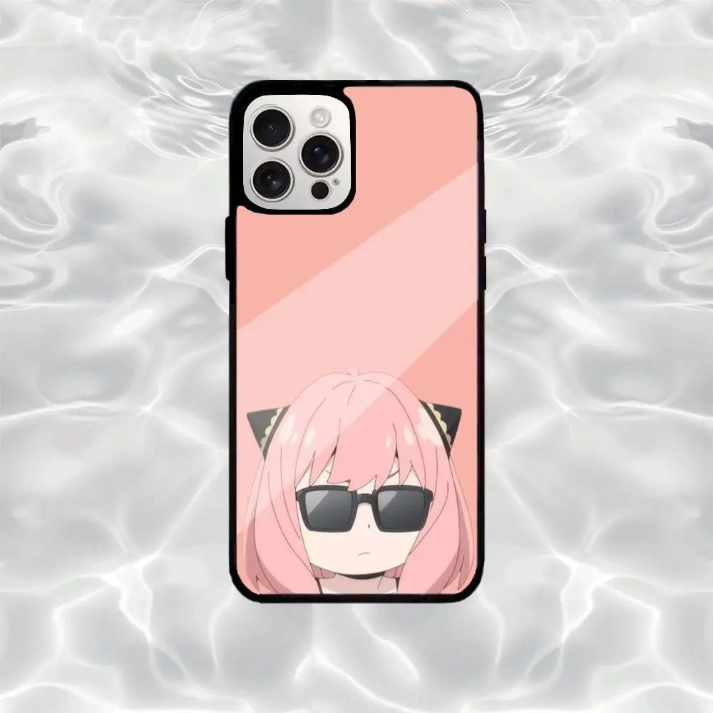 Funda de teléfono Spy X Family B-Bond Yor Anya para iPhone17,16,15,14,13,12,11 Plus,Pro Max, carga inalámbrica magnética Magsafe