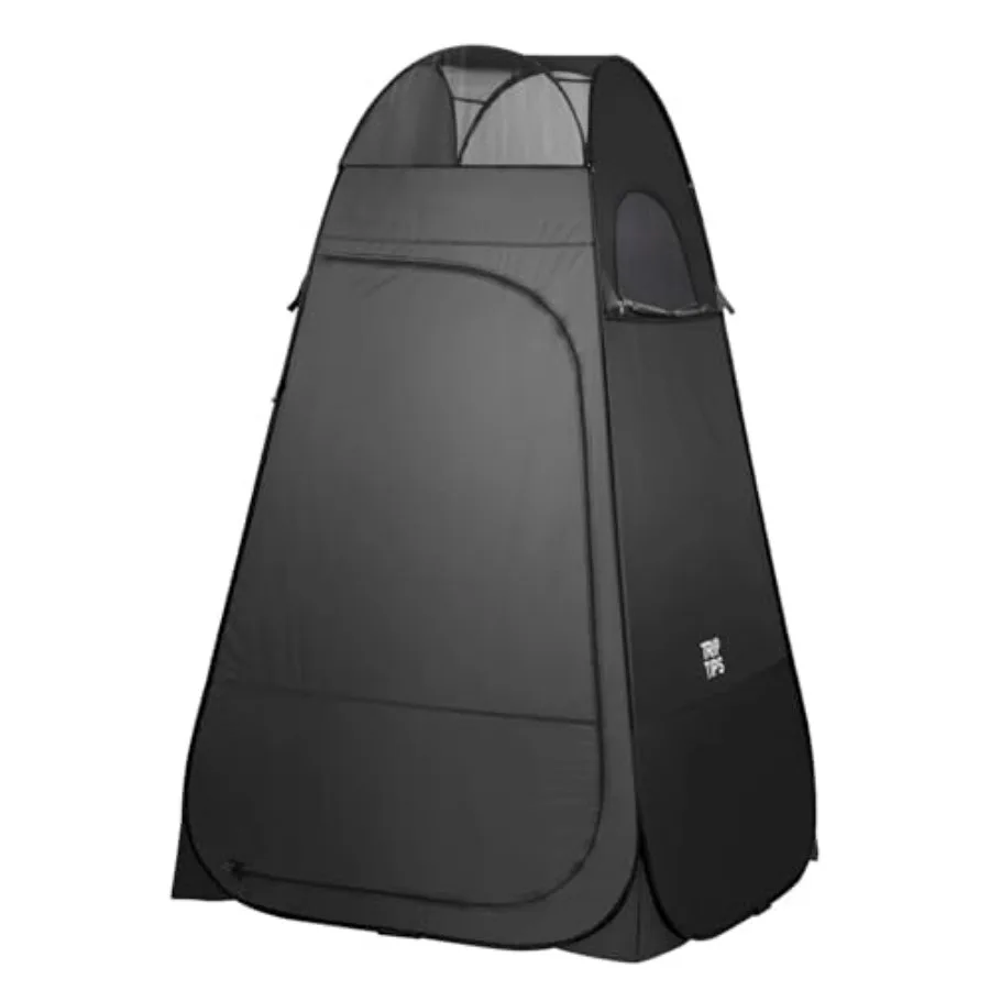 

Pop Up Shower Tent with Mesh Window, Portable Toilet Privacy Tent, 6.9 Feet, Removable Rain Cover/UPF 50+
