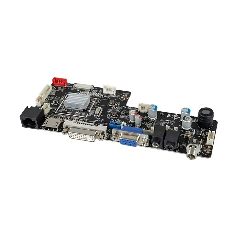 LCD Display panel controller AD display Board Control Driver Board With VGA And HD-MI-Compatible