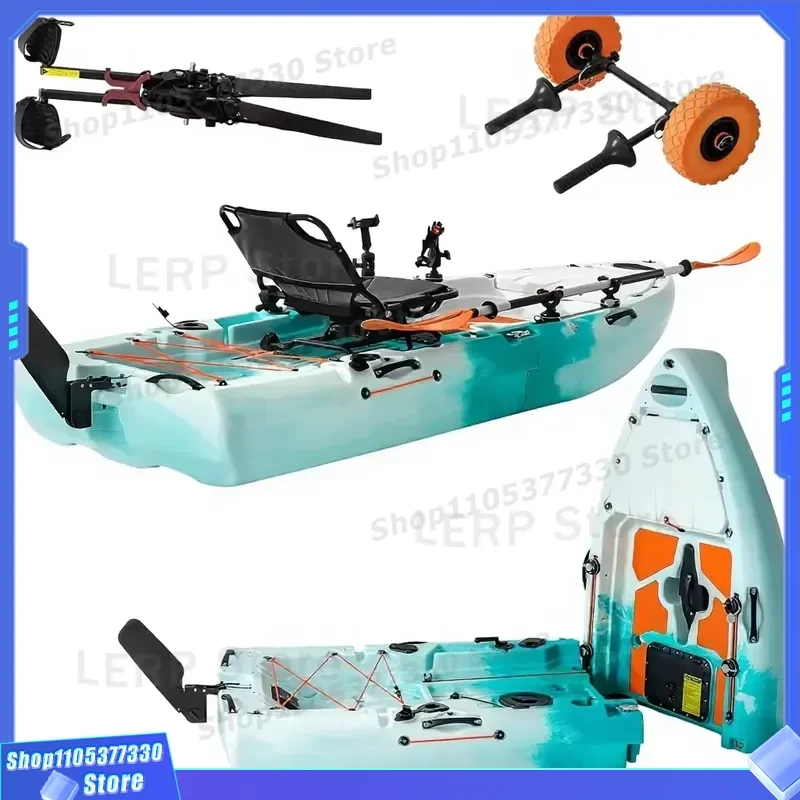 Yak Outdoors Modular Fishing Kayak Cart Paddle 573 Lbs Capacity 110
