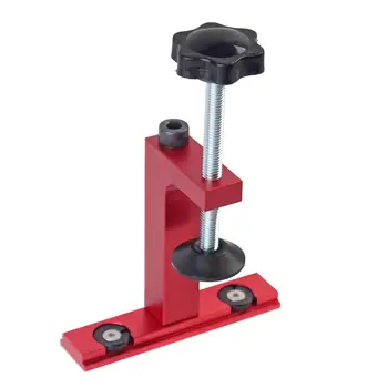 1個用於台鋸的固定式F型夾,適用於30/45型T型槽固定夾,木工鋁合金桌面壓力夾 10 最佳銷售 T型軌道夾具 - №8