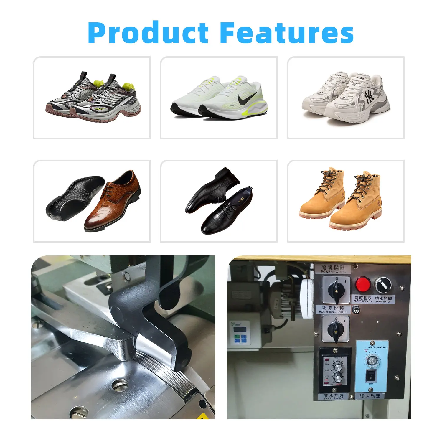 Multifunction Round Knife Skiving Machine Adjustable Width Leather Peeling Cutting Machine for Shoe Upper Processing