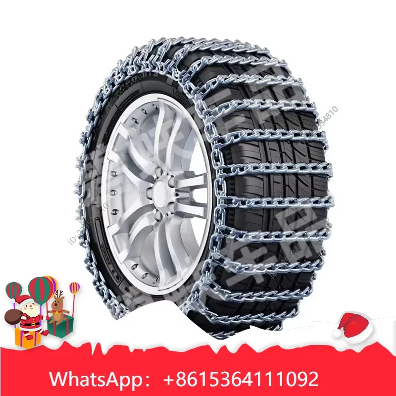 1pc for Car Pickup Truck SUV Off-Road Vehicle Van Universal Tire Iron Snow Emergency Chain Compatible For Model，practical use