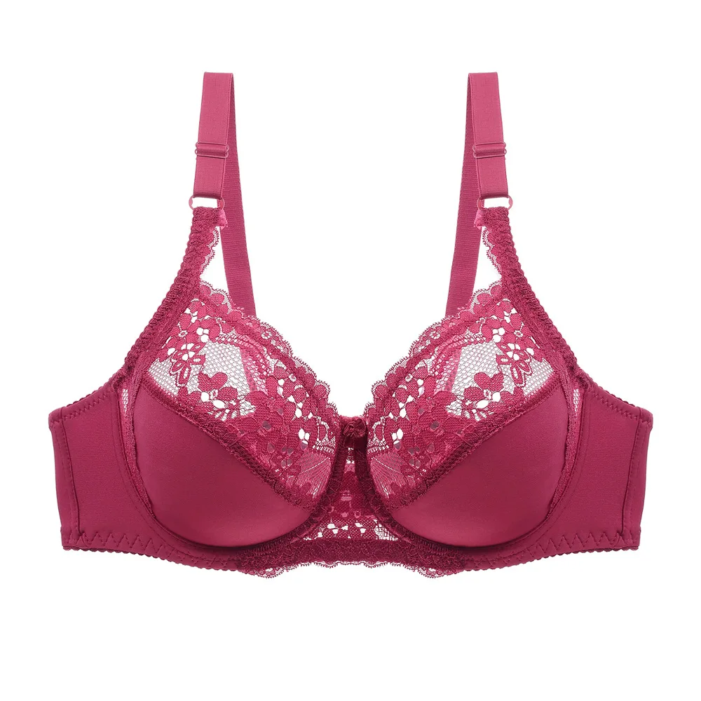 

Sexy Ultra-Thin Cup Lace Bra plus Size Women's Underwear DK Mesa Brand Functional Innerwear for Outdoor Activities