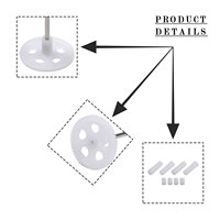 Part Main Gearset Motor Gear Replacement Quadcotor RC Dron Plastic Lightweight For Skytech M68 For Syma X5/X5C/X5SC