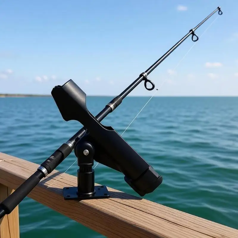 

U2JB Kayaks Rod Holder Antislip Kayaks Fishing Poles Support Adjustable Fishing