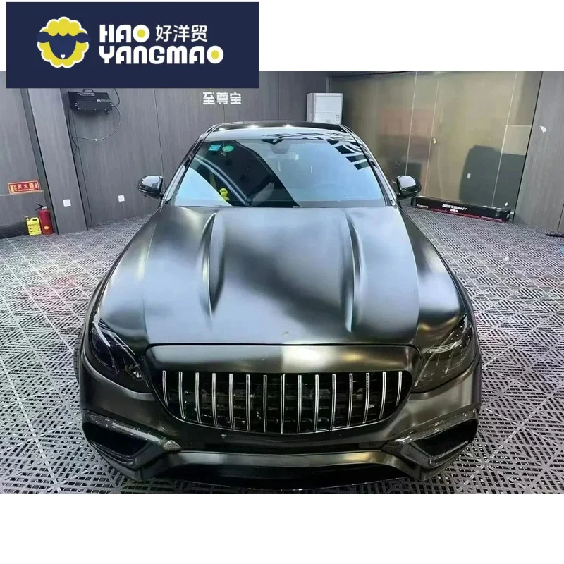 Suitable for Precision-Fit FORBenz E-Class 2016-2019 AMG63Style PP Front Bumper Body Kit Car Bumper