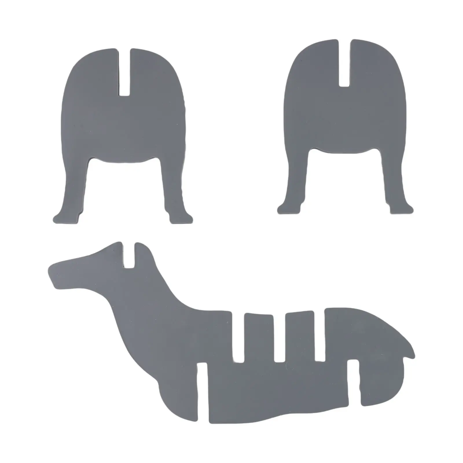 Burgundy Elk Silicone Coaster Effective Heat Insulation Coasters Beverage Holder Safe For Food Use Unique Elk Design