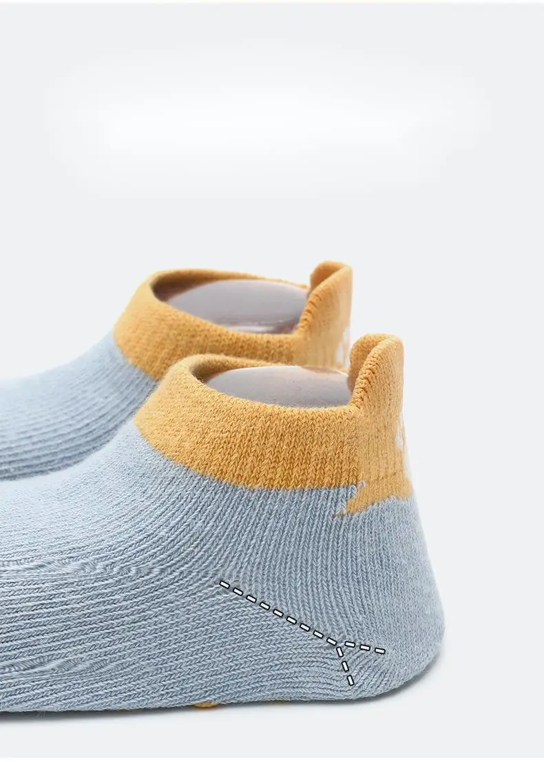 2024 neue 3 Paar Baumwoll socken 0-3 Jahre rutsch feste rutsch feste Söckchen mit Griffen für Baby Kleinkind Kinder Jungen Mädchen alle Jahreszeiten