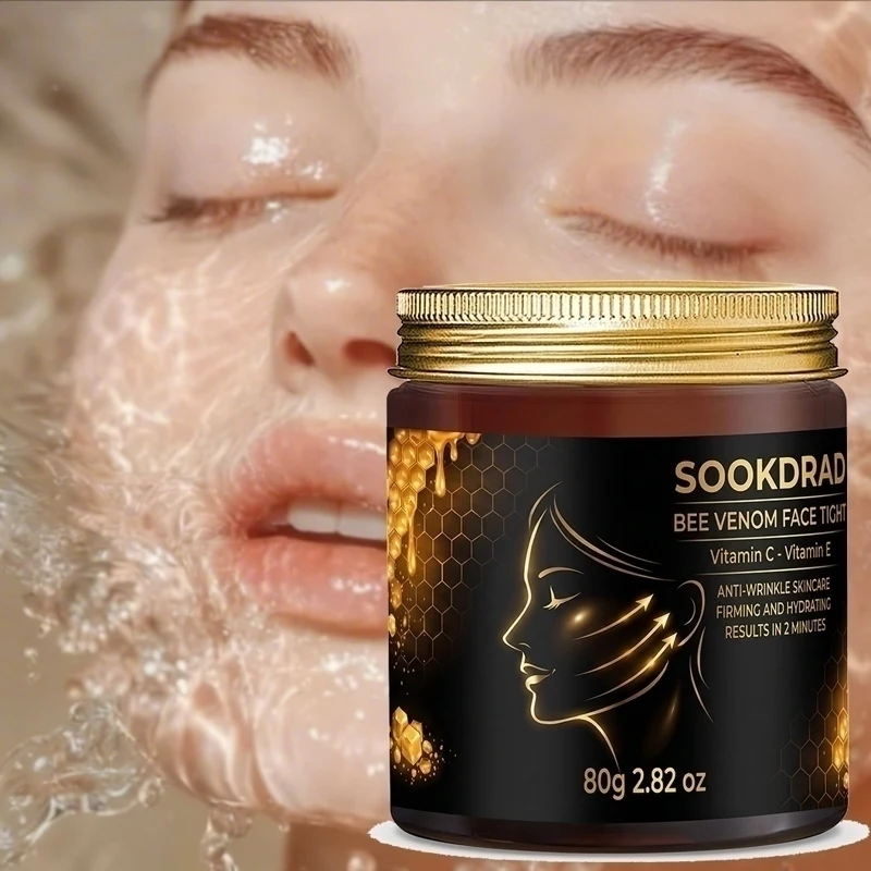 Bee Venom Face Cream, Bee Venom+Vitamin C&E, firming&hydrating, face&neck, all genders,80g, normal skin, daily use