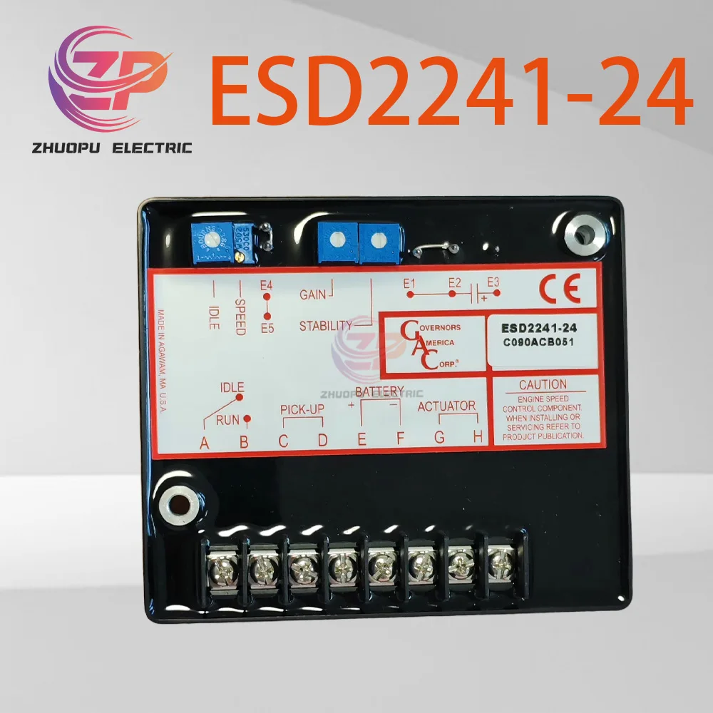 

Оригинальная плата управления скоростью дизельного генератора ESD2241-24, подлинный сменный модуль управления для промышленных генераторов