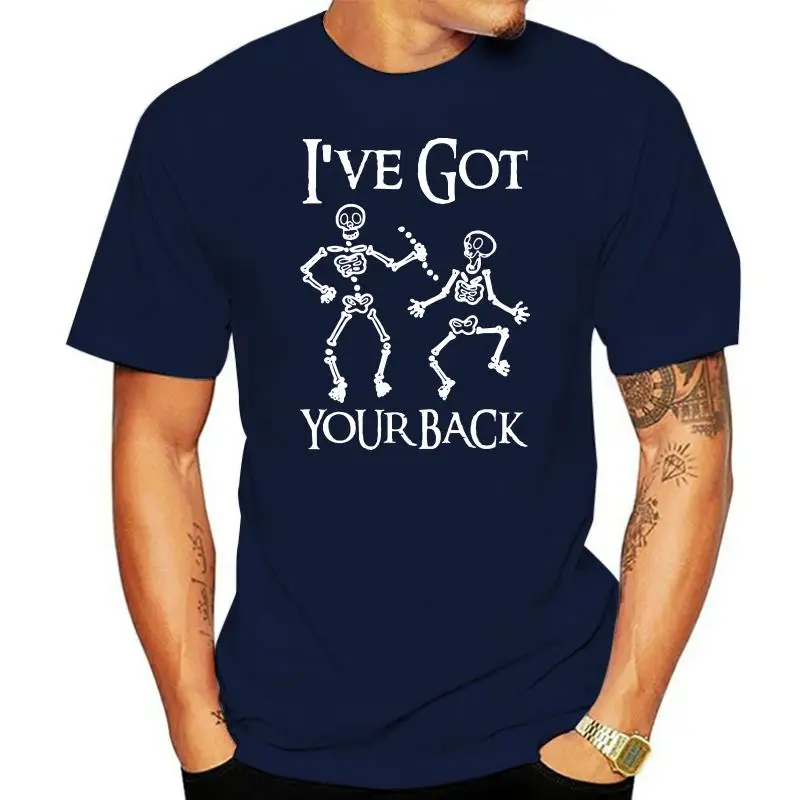 Men T Shirt IVE GOT YOUR BACK SKELETON CREW T-SHIRT Women tshirt